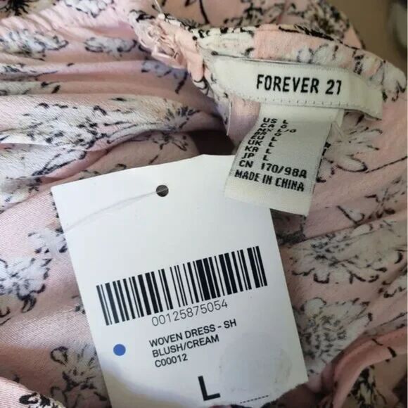 Forever 21 Coquette Ethereal Fairy Balletcore Soft Girl Pastel Floral Mini - Picture 7 of 12